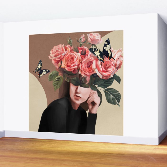 Whispers of the Garden Wall Mural Gallery Image 2