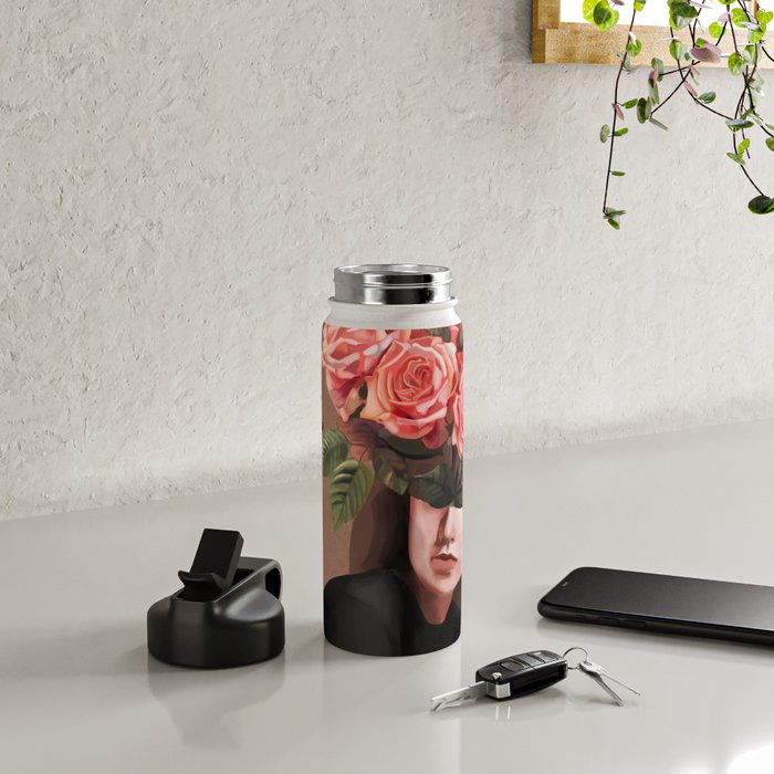 Whispers of the Garden Water Bottle Gallery Image 4