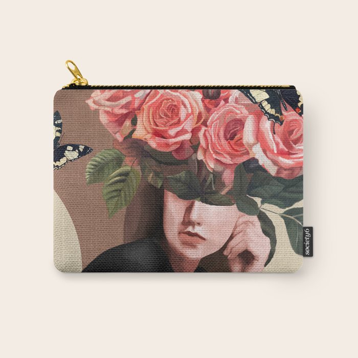 Whispers of the Garden Carry All Pouch Gallery Image 1