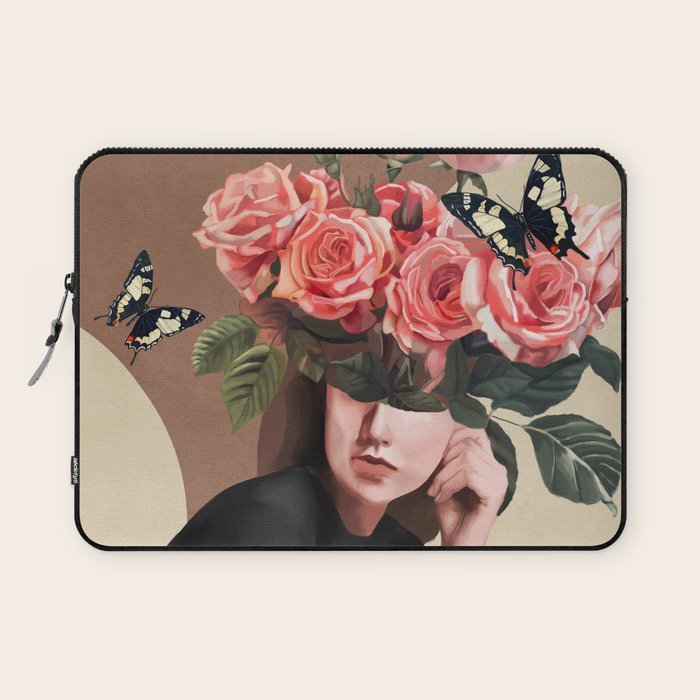 Whispers of the Garden Laptop Sleeve Gallery Image 1