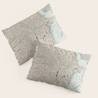 Vintage Map of Chicago (1893) Pillow Sham Gallery Image 3