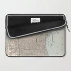 Vintage Map of Chicago (1893) Laptop Sleeve Gallery Image 2