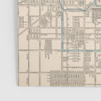 Vintage Map of Chicago (1893) Poster Gallery Image 3