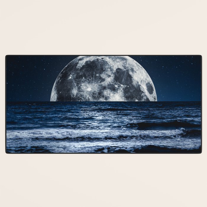 Summer Moonrise Desk Mat Gallery Image 3