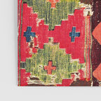 Haymana  Antique Ankara Turkish Kilim Fragment Print Poster Gallery Image 3