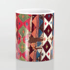 Haymana  Antique Ankara Turkish Kilim Fragment Print Coffee Mug Gallery Image 4