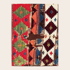 Haymana  Antique Ankara Turkish Kilim Fragment Print Poster Gallery Image 4