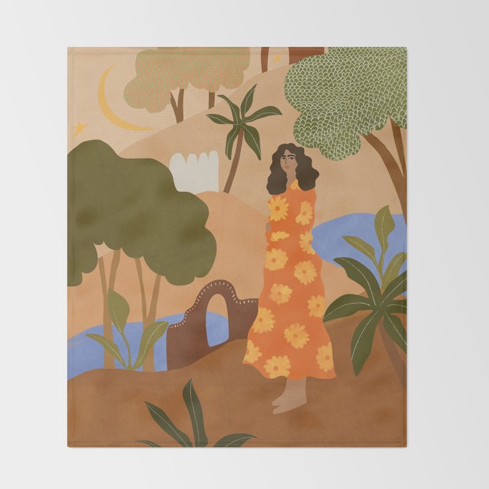 Paradise Throw Blanket Gallery Image 2