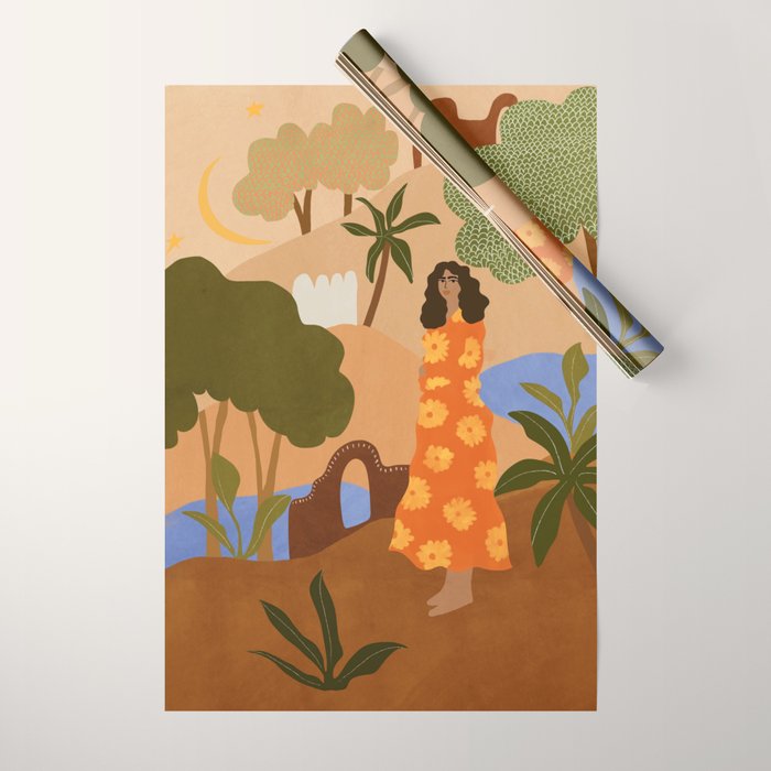 Paradise Wrapping Paper Gallery Image 1