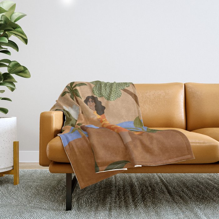 Paradise Throw Blanket Gallery Image 1