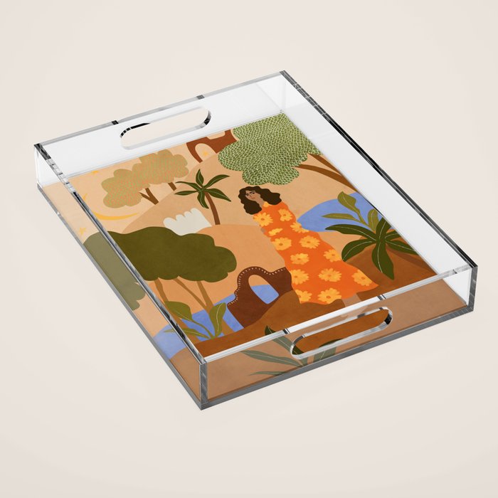 Paradise Acrylic Tray Gallery Image 1