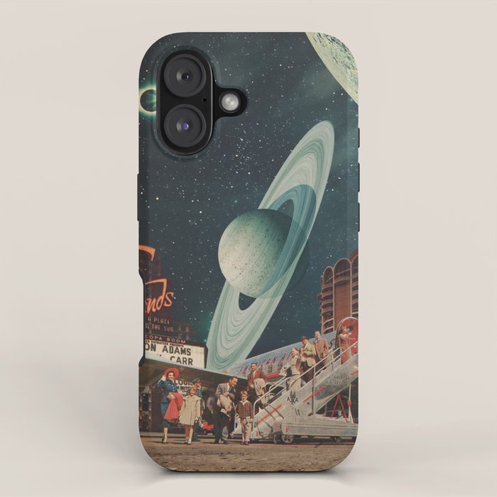 a Postcard from year 2348 iPhone Case Gallery Image 1