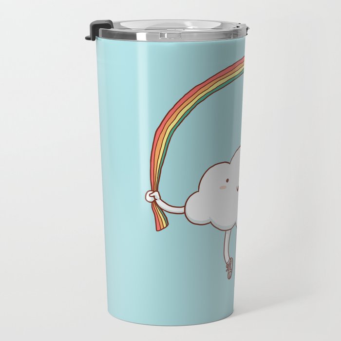 Rainbow Skipping Travel Mug Gallery Image 3