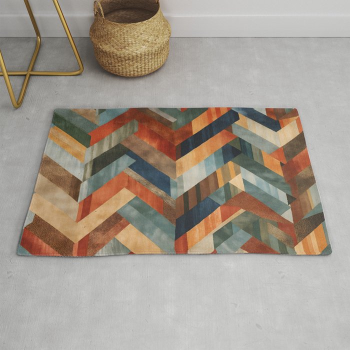 Desert Herringbone Reverie Rug Gallery Image 1