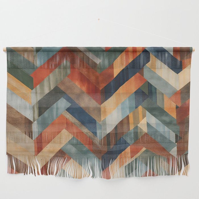 Desert Herringbone Reverie Wall Hanging Gallery Image 1