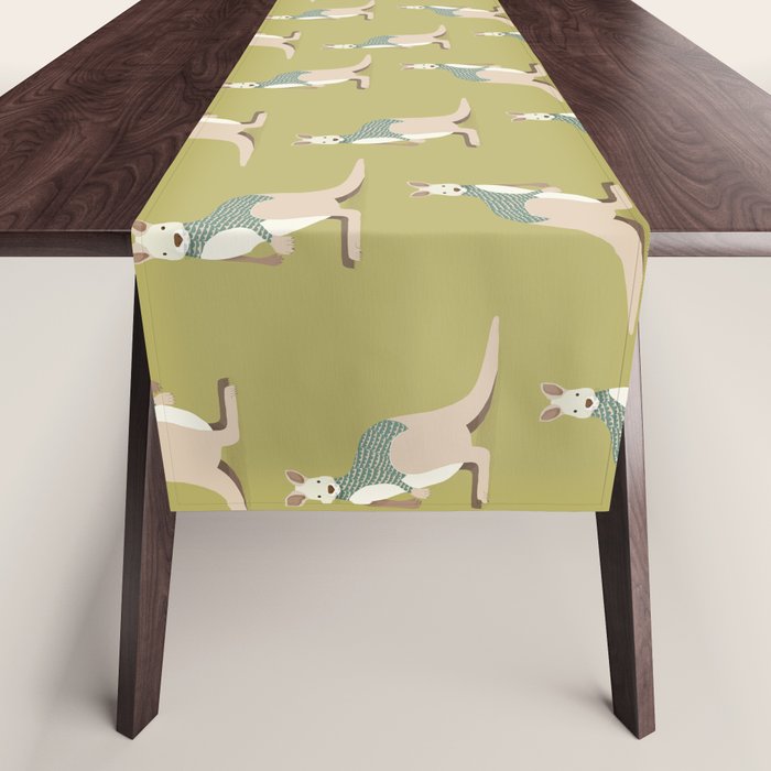 Whimsical Kangaroo Table Runner Gallery Image 1