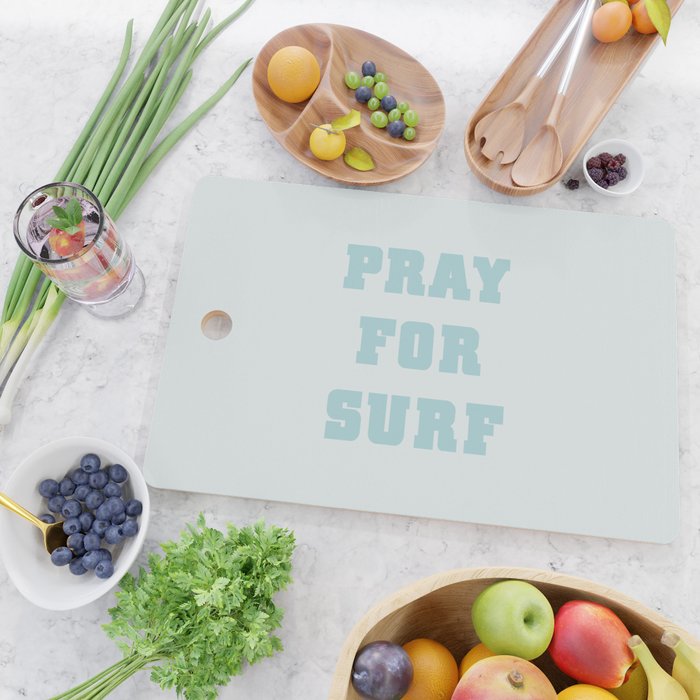 Pray For Surf Cutting Board Gallery Image 2