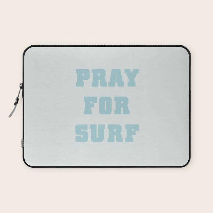 Pray For Surf Laptop Sleeve Gallery Image 1
