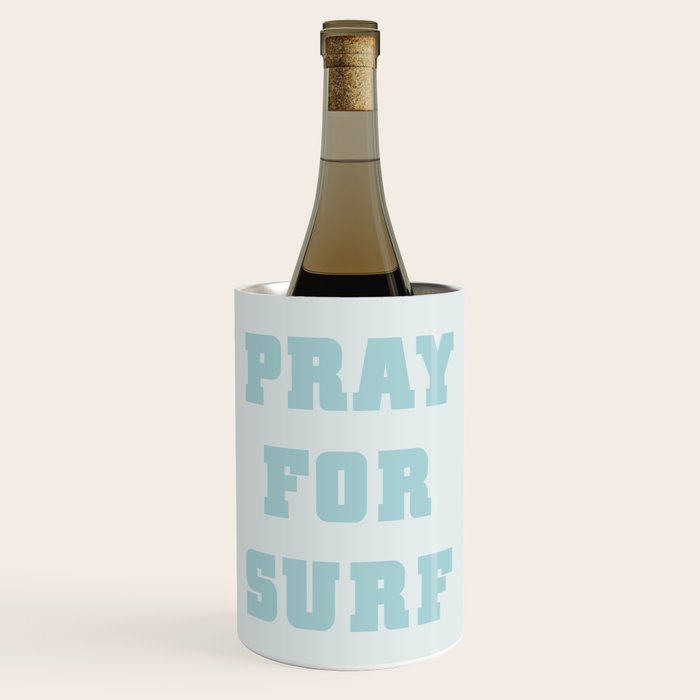 Pray For Surf Wine Chiller Gallery Image 1