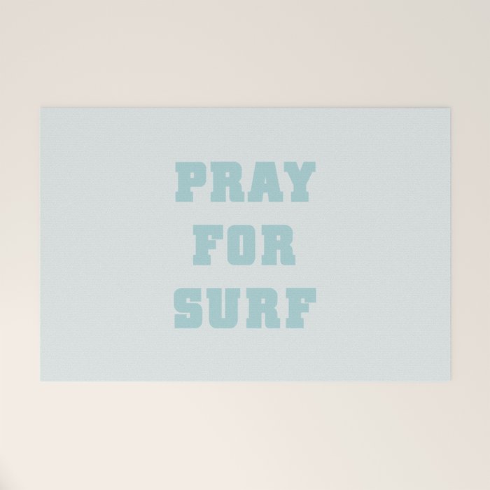 Pray For Surf Welcome Mat Gallery Image 1