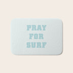 Pray For Surf Bath Mat Gallery Image 1