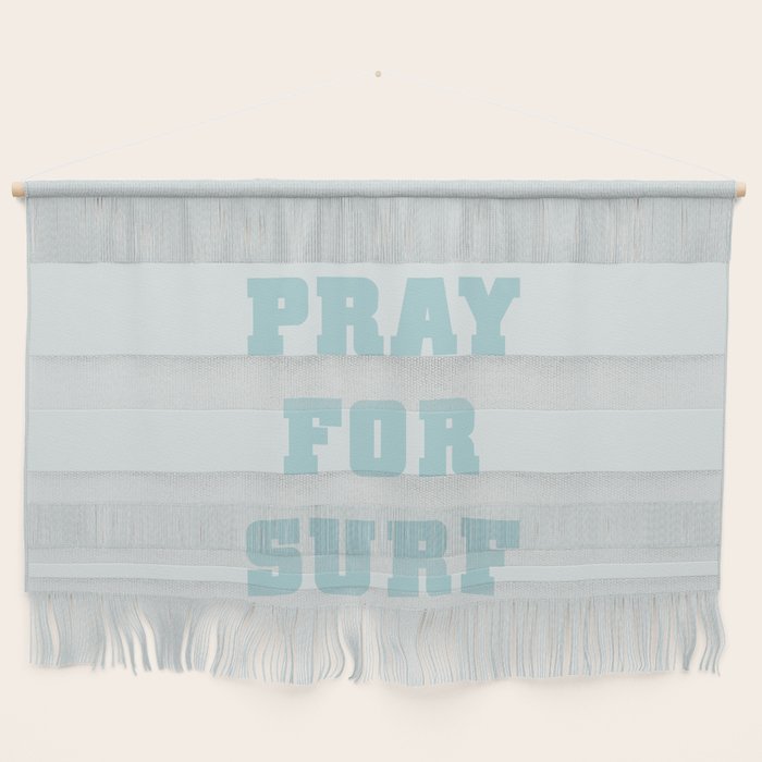 Pray For Surf Wall Hanging Gallery Image 1