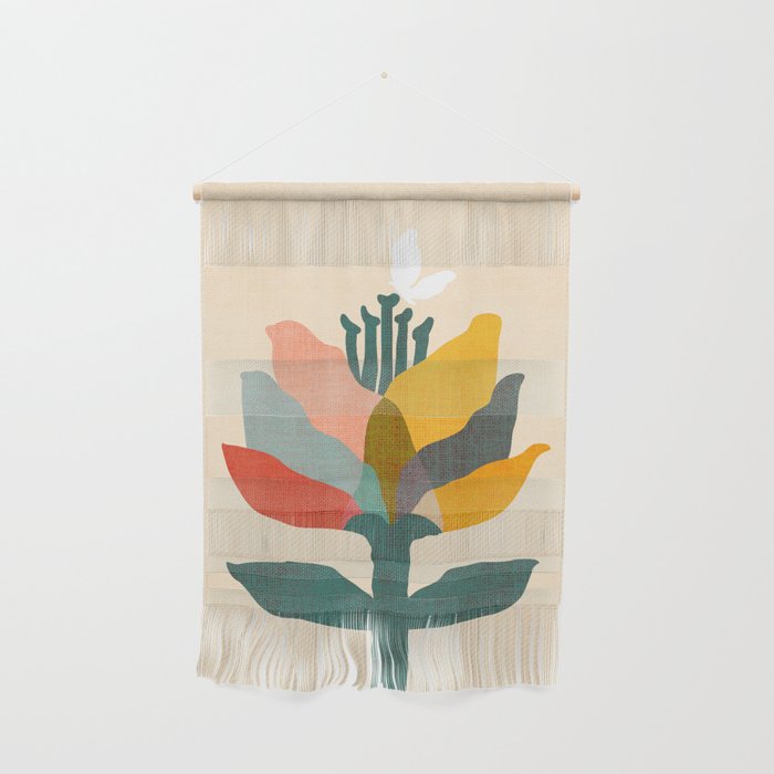 Flower and butterfly Wall Hanging Gallery Image 1