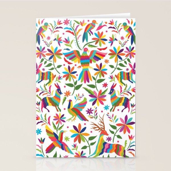 Mexican Otomí Design by Akbaly Stationery Card Gallery Image 1