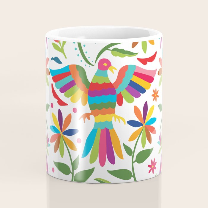 Mexican Otomí Design by Akbaly Coffee Mug Gallery Image 4