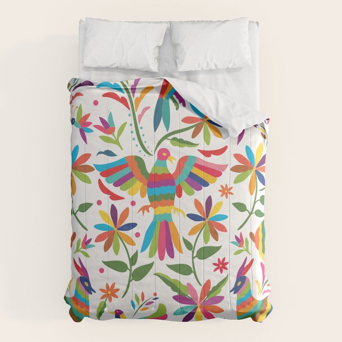 Mexican Otomí Design by Akbaly Comforter Gallery Image 1