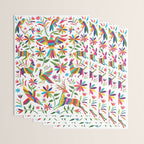 Mexican Otomí Design by Akbaly Wrapping Paper Gallery Image 3