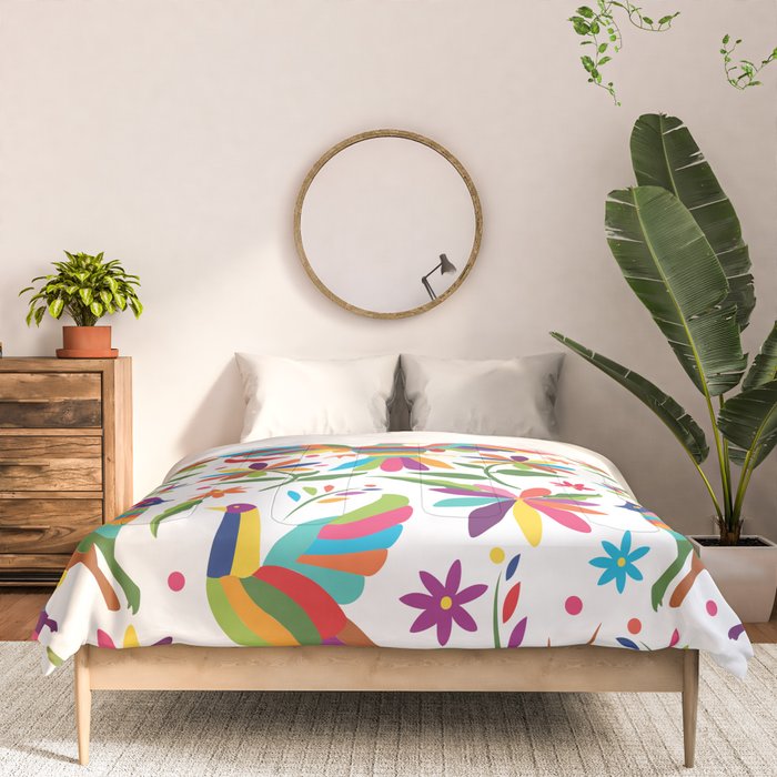 Mexican Otomí Design by Akbaly Comforter Gallery Image 3