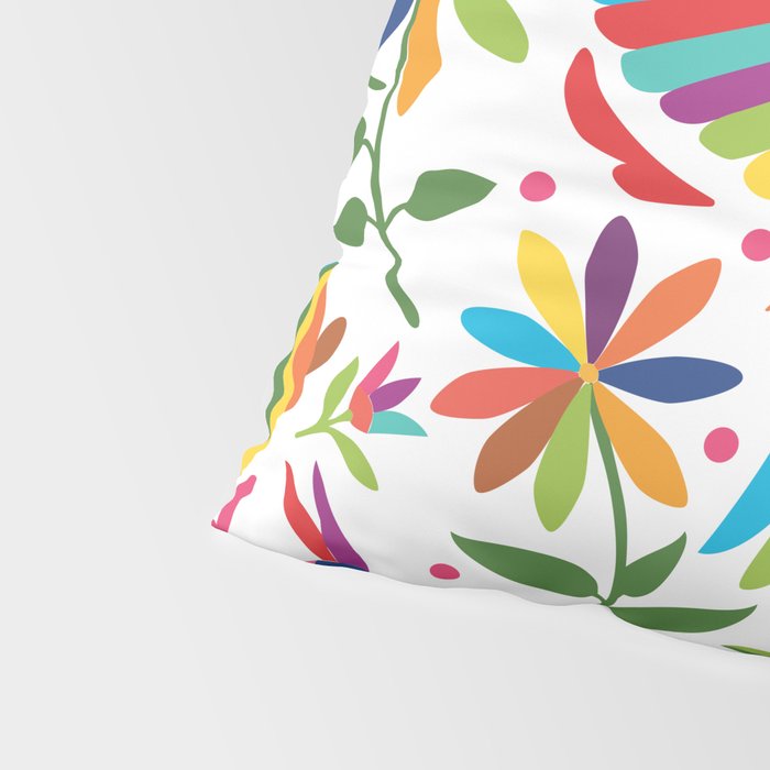 Mexican Otomí Design by Akbaly Pillow Sham Gallery Image 4