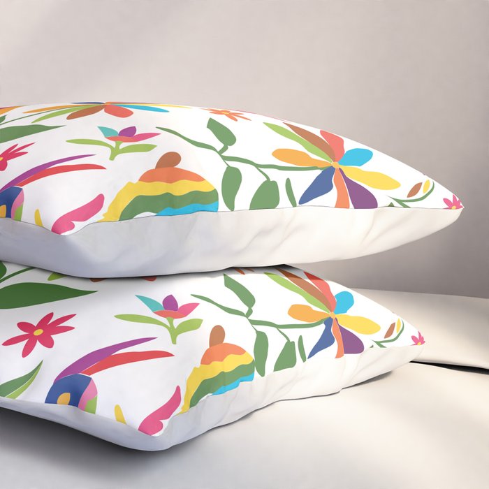 Mexican Otomí Design by Akbaly Pillow Sham Gallery Image 3