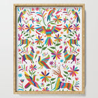 Mexican Otomí Design by Akbaly Serving Tray Gallery Image 1