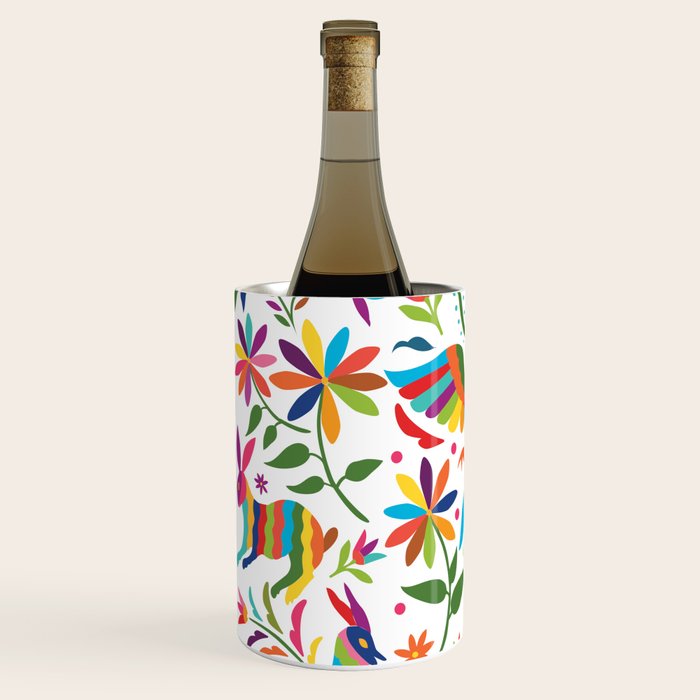 Mexican Otomí Design by Akbaly Wine Chiller Gallery Image 2