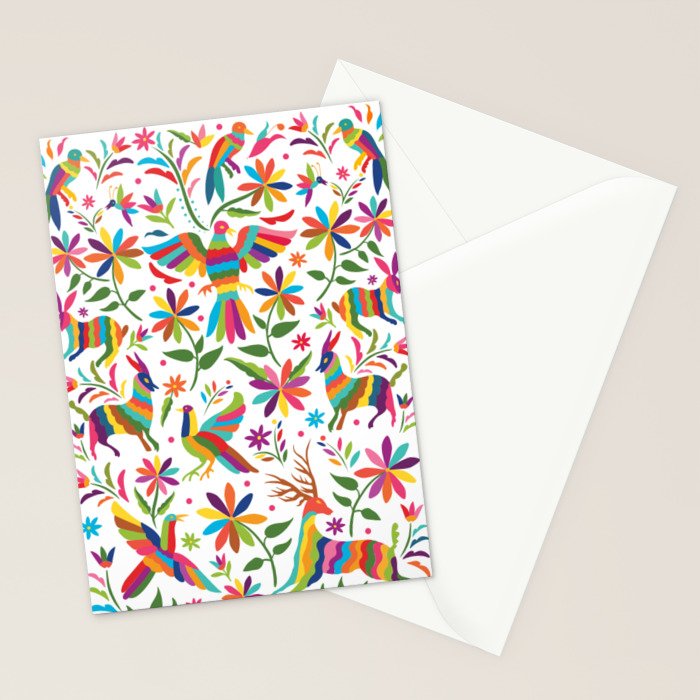 Mexican Otomí Design by Akbaly Stationery Card Gallery Image 2