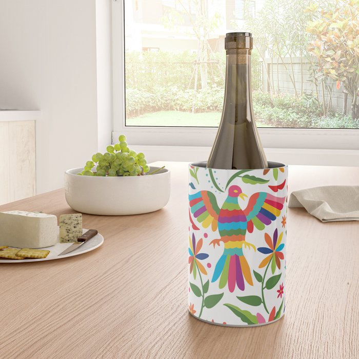 Mexican Otomí Design by Akbaly Wine Chiller Gallery Image 4