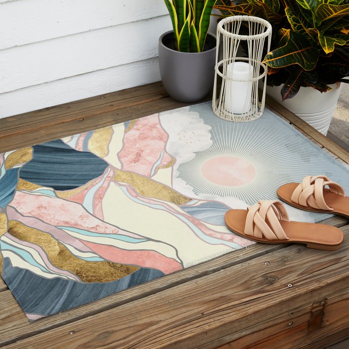 Spring Morning Outdoor Rug Gallery Image 2