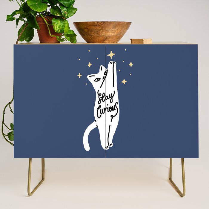 Stay Curious Cat Credenza Gallery Image 1