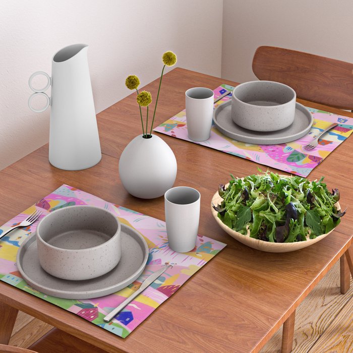Pink Mountain Placemat Gallery Image 2