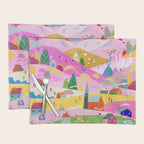 Pink Mountain Placemat Gallery Image 1