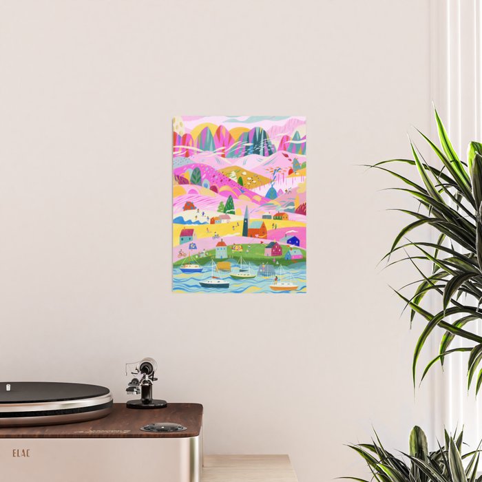 Pink Mountain Poster Gallery Image 2