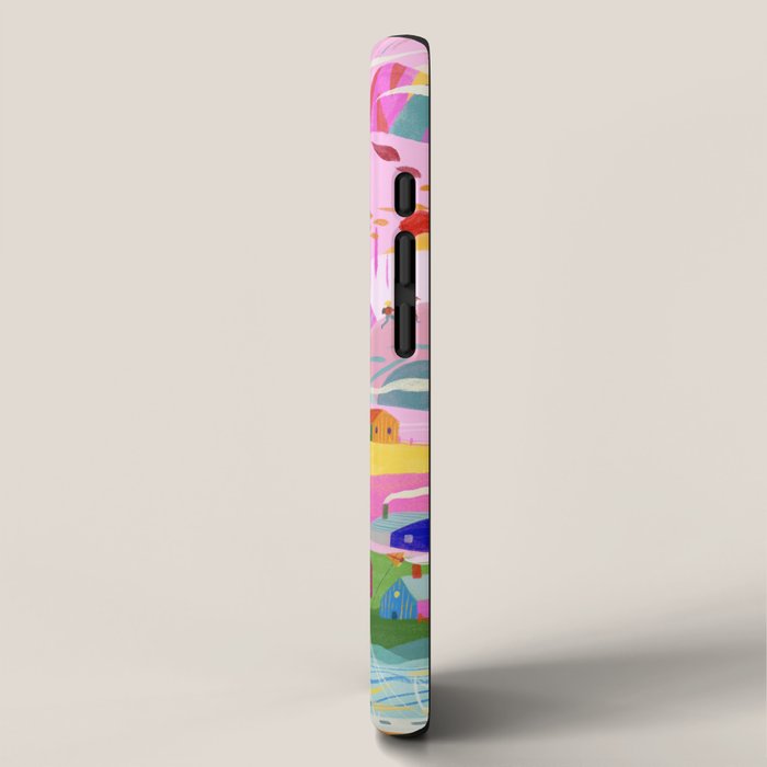 Pink Mountain iPhone Case Gallery Image 2