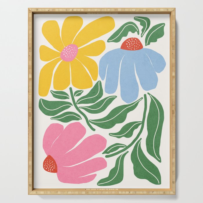 Whimsy Bloom Serving Tray Gallery Image 1