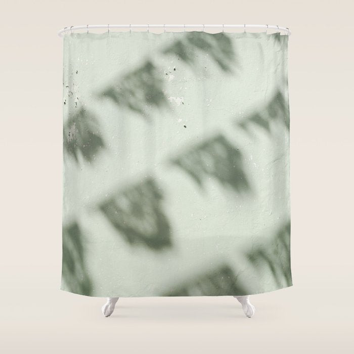 Shades of Green | Oaxaca Travel Photography Shower Curtain Gallery Image 1
