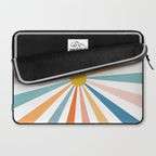 Sun Retro Art V Laptop Sleeve Gallery Image 2