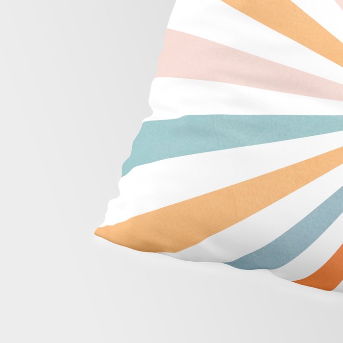 Sun Retro Art V Pillow Sham Gallery Image 4