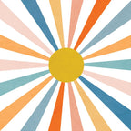 Sun Retro Art V Coffee Mug Gallery Image 2