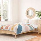 Sun Retro Art V Duvet Cover Gallery Image 2